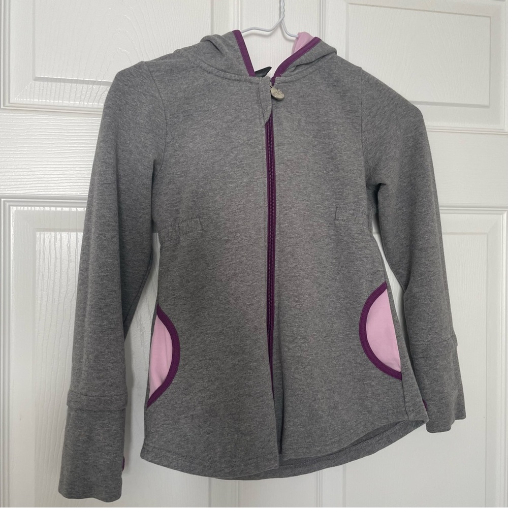 Peekaboo Beans Girls Zip-Up Hoodie